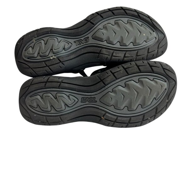 Teva Women's Ascona Flip Sporty Slip‎ On Sandals Black/Gray 1116648 Size 8.5 - Picture 5 of 6